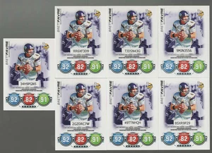 (7) Brett Favre 2010 TOPPS ATTAX CARD LOT MINNESOTA VIKINGS - Bild 1 von 1