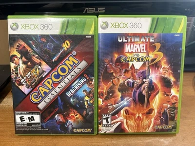 Capcom Essentials (3 Discs) And Ultimate Marvel VS Capcom 3 (Xbox 360) - Image 1 of 4