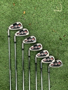 John Letters T8 Golf Iron Set – True Temper Stainless 5,6,7,8,9,S,P Left Handed - Picture 1 of 14