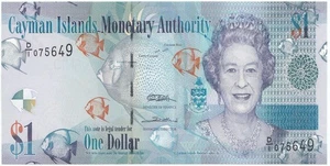 2011 Cayman Islands $1 Note P38A-UNC - Picture 1 of 2