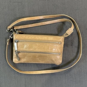 HOBO THE ORIGINAL CRISTEL CONVERTIBLE WRISTLET Beige CROSSBODY 8.5X5 BAG - Picture 1 of 10