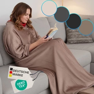 Ärmeldecke NYVICozy Kuscheldecke mit Ärmeln TV Blanket tragbare Flanell Decke - Bild 1 von 8