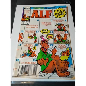 VTG ALF Comic Book November 1988 All Holiday Issue Marvel Star Comics - Picture 1 of 5