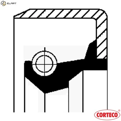 SELLO DIFERENCIAL EJE 01036175B PARA AUDI A4/S4/Allroad A5/S5/Convertible Q5 Foto 1 de 4