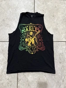 Bob marley gap tank top! size M! great condition! - Picture 1 of 3