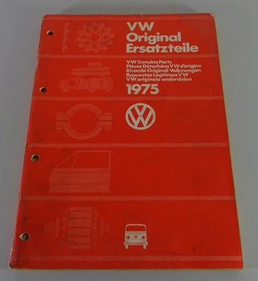 Catalogo Immagini/Catalogo Ricambi VW Bus / Transporter T2/T2a Uscita 1975 Di - Immagine 1 di 4