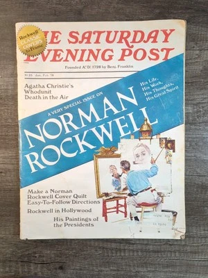 1978 The Saturday Evening Post Jan-Feb Special Norman Rockwell Issue - DM30 - Image 1 of 4