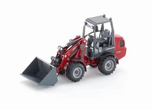 siku 3059, Weidemann Hoftrac Four-Wheel Loader, 1:32, Metal/Plastic, Red, Movabl - Picture 1 of 10