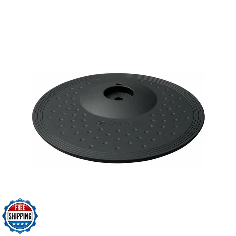 Almohadilla de platillo electrónica Yamaha PCY100 10" 3 zonas "ahogable", negra Foto 1 de 1