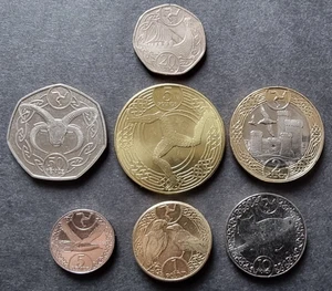 IOM Manx Full Set 5p-10p-20p-50p-£1-£2-£5 of Coins Diff Years - Picture 1 of 5