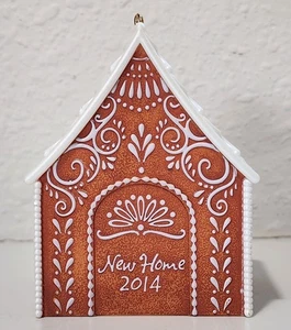 Hallmark New Home 2014 Lebkuchen Andenken Weihnachtsschmuck süß festlich Urlaub - Bild 1 von 8