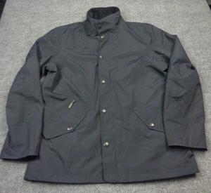 Barbour Spoonbill Jacke Herren M blau Tartan kariert wasserdicht Militär Taschen - Bild 1 von 14