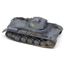 for S-MODEL German Panzer II Tank Type C No. 216 1:72 Tank Pre-built Model - Picture 1 of 7