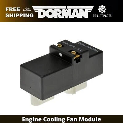 Módulo de ventilador de refrigeración del motor Volkswagen Golf Dorman 2002-2005 2003 2004 Foto 1 de 4