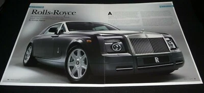 ROLLS-ROYCE PHANTOM  ARTICLE - LARGE SIZE PAGE - Image 1 of 3