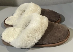 RED WING Women’s Shoes Genuine Sheepskin Slippers Color Chestnut S XL 9.5-10.5 - Picture 1 of 9