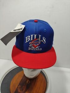 New AJD Buffalo Bills Snapback Hat Cap Blue Youth Boys Girls Trucker NFL Blue