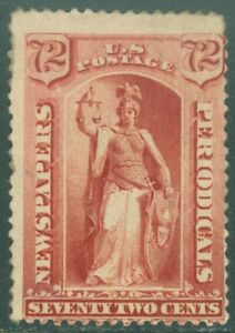 EDW1949SELL : USA 1879 Scott #PR68 Mint Regummed over thins. Catalog