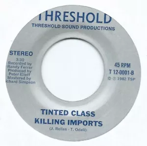 MODERN SOUL 45 - TINTED CLASS "KILLING IMPORTS / BUZZY" THRESHOLD ORIG MEGA RARE - Picture 1 of 2