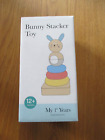 My 1st Years Bunny Stacker Wooden Toy 12months+ Personalised Matilda New & Boxed