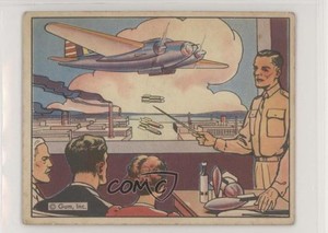 1941 Gum Inc Uncle Sam's Home Defense R158 Civilian Information About Bombs z6d