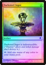 Darksteel Ingot FOIL Darksteel PLD Artifact Common MAGIC MTG CARD ABUGames