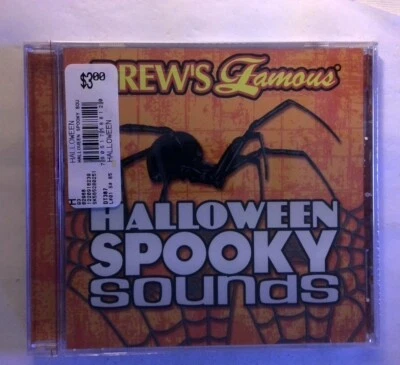 Drews Famous Halloween Spooky Sounds [новый компакт-диск] - Изображение 1 из 2