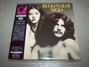 BBUCKINGHAM NICKS JAPANESE IMPORT CD ON BIG PINK CD IS BRAND NEW - Picture 1 of 2