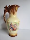 Germany Hand Painted Vase Vintage Water Pitcher