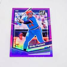 2023 Panini Donruss Kirby Puckett Holo Purple SP #202 - Minnesota Twins