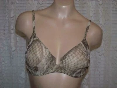 La Perla Studio Sexy Town Collection 32B Full Cup Bra Animal Print - Image 1 of 2