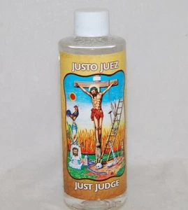 Just Judge Spiritual Water 8oz (1) Judicial Fairness, Santeria, Hoodoo, - Picture 1 of 3