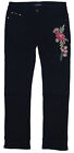Damen StreTchJeans *einfarbig & bestickt* Stretch JeanS HoSe Gr.42-50 W33-W40