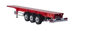 CARSON Truck Anhänger 3 Achs Aufliegerfahrgestell Ver. 3 Stahl1:14 - Bild 1 von 6