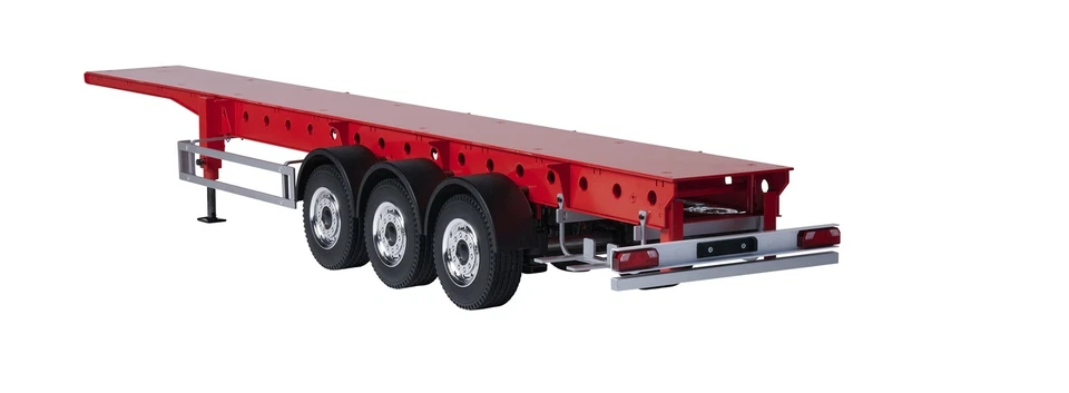 CARSON Truck Anhänger 3 Achs Aufliegerfahrgestell Ver. 3 Stahl1:14 - Bild 1 von 4