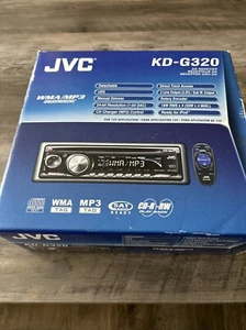 JVC KD-G320 AUTORADIO abnehmbare ABDECKPLATTE OEM - NEU IM KARTON - Bild 1 von 8