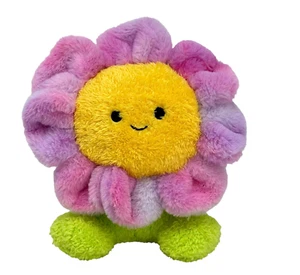 Bolso de frijoles RUSS Bumz Jess the Flower Daisy 9" púrpura rosa amarillo - Imagen 1 de 4