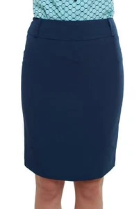 Elegant Fashion Skirt Short Dark Blue Fashionable NEW - Picture 1 of 26