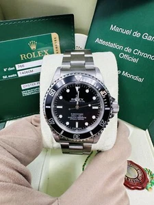Rolex Submariner 40MM No-Date 14060M Rare "Four Line" Complete Set Random Serial - Picture 1 of 10
