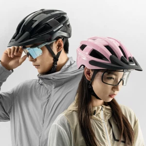 ROCKBROS MTB Helmet Adult Mountain Bike Helmet 55-61cm Cycling 345g Detachable - Picture 1 of 17