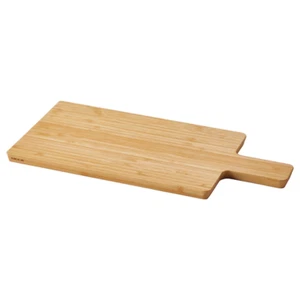 Bamboo Cutting Board 12¼x6" Chopping Block Cheese Tray Eco-Friendly Kitchen - Picture 1 of 3