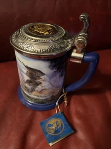 Franklin Tankard Eagle Of The Last Frontier Alaska Ted Blaylock come nuovo da collezione - Foto 1 di 6