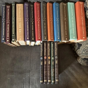 A Series of Unfortunate Events Set Lemony Snicket Book Lot 1-12 HC - Imagen 1 de 5