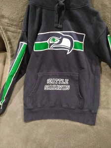 Seattle Seahawks Mitchell & Ness NFL Sudadera con Capucha Adulto Talla M Azul-Verde ¡Bonita!! - Imagen 1 de 13