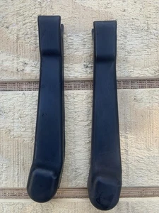 1994-2004 Chevy S10 Windshield Wiper Arm Nut Cap Cover Black Pair Set of 2 OEM - Picture 1 of 4
