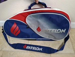 Vintage Ektelon Duffle Tennis Racquetball Pickleball Double Racket Bag Large - Picture 1 of 10
