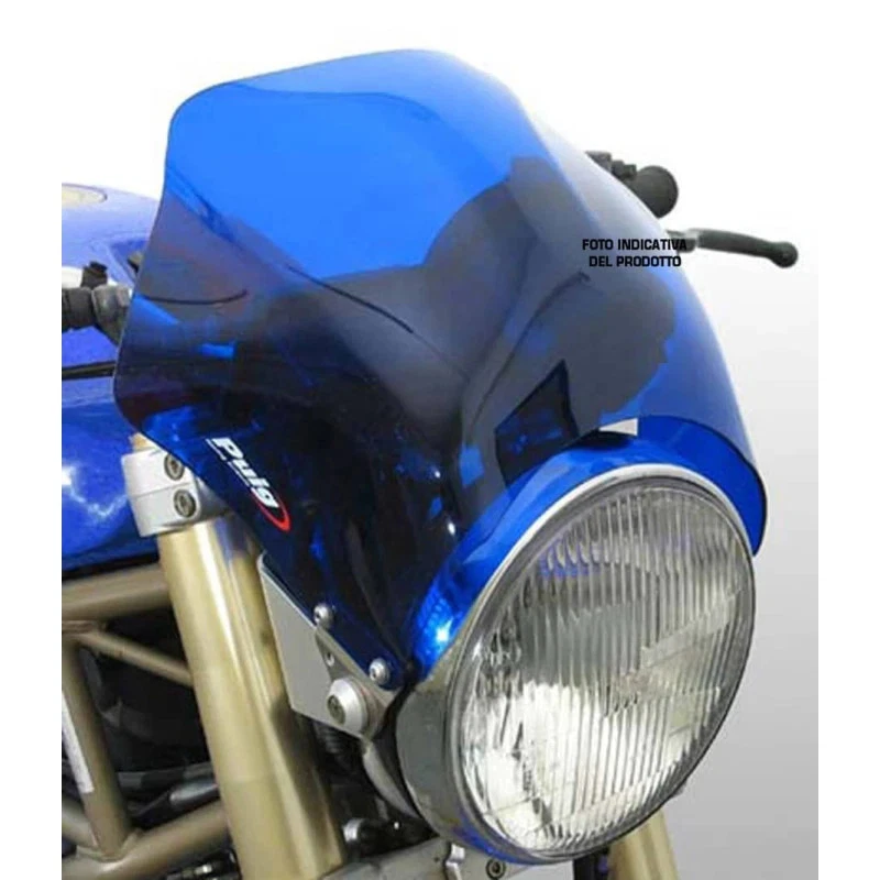 Bulle Puig Universal Raptor Triumph Thruxton R 2018 Bleu