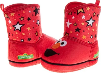 Zapatilla Bota Sesame Street Elmo NUEVA ROJA 9-10 Niño Pequeño Foto 1 de 2