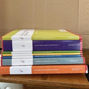 ATI Nursing Education RN Content Mastery Series guide d'étude set (7 livres) - Photo 1 sur 13