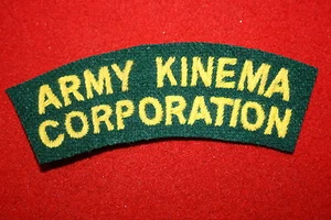 UNIDAD DE CINE CORRESPONSAL DE ROPA DE HOMBRO CORRESPONSAL UNIDAD DE CINE KINEMA CORPORATION INSIGNIA - Imagen 1 de 1